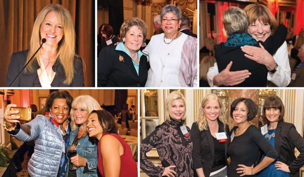 Guests at the Dress for Success Boston event