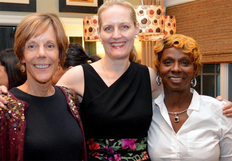 Guests at The Women’s Lunch Place Party With a Purpose